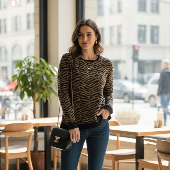 Don Caster italian wool sweater S - Picture 1 of 9